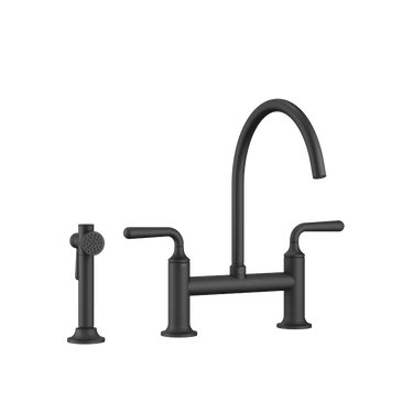 DORNBRACHT Vaia - 241 mm Çıkışlı / Köprü Tipi / Yıkama Spreyli Evye Bataryası