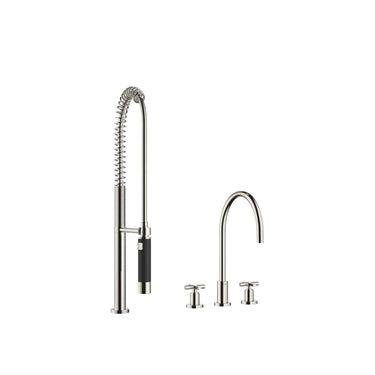 DORNBRACHT Tara - 235 mm Çıkışlı / Yıkama Spreyli Evye Bataryası