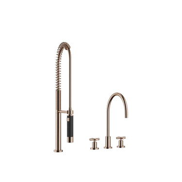 DORNBRACHT Tara - 235 mm Çıkışlı / Yıkama Spreyli Evye Bataryası