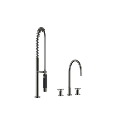 DORNBRACHT Tara - 235 mm Çıkışlı / Yıkama Spreyli Evye Bataryası