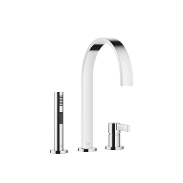 DORNBRACHT Mem - 241 mm Çıkışlı / İki Delikli / El Duş Setli Evye Bataryası