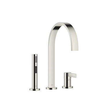 DORNBRACHT Mem - 241 mm Çıkışlı / İki Delikli / El Duş Setli Evye Bataryası