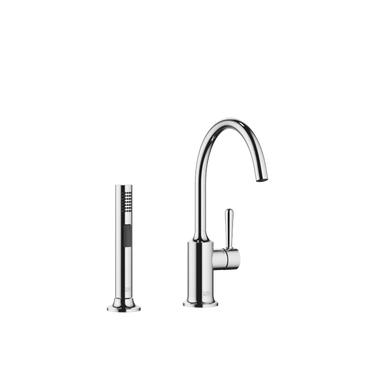 DORNBRACHT Vaia - 202 mm Çıkışlı / Yıkama Spreyli Evye Bataryası
