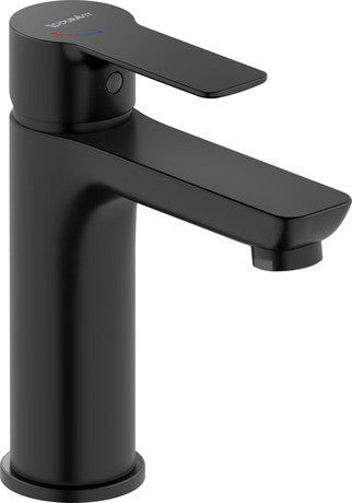 DURAVIT D-Code - Tezgahüstü Lavabo Bataryası - 46 - Mat Siyah