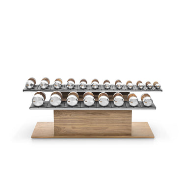 PENT Colmia Set - Dumbell Seti, Ahşap Yatay Stand