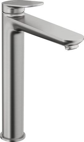 DURAVIT Wave - Tezgahüstü Lavabo Bataryası - 70 - Fırçalanmış Paslanmaz Çelik