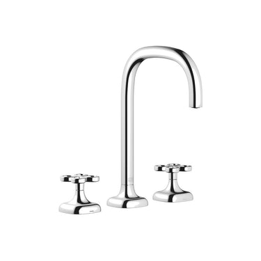 DORNBRACHT Coya - Tezgahüstü Üç Delikli Lavabo Bataryası Pop-Up Sifonlu