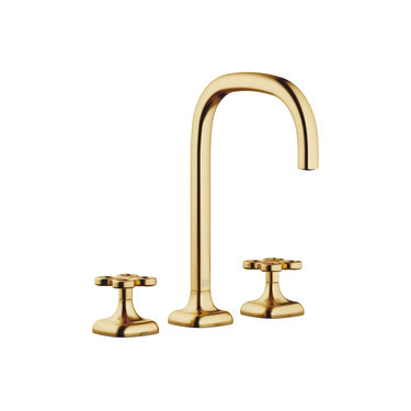 DORNBRACHT Coya - Tezgahüstü Üç Delikli Lavabo Bataryası Pop-Up Sifonlu