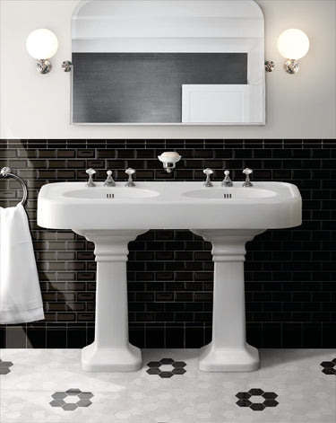 DEVON&DEVON Wide Blues - Çift Lavabo