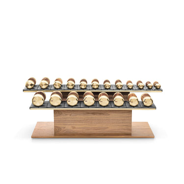PENT Colmia Set - Dumbell Seti, Ahşap Yatay Stand