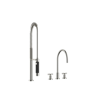 DORNBRACHT Tara - 235 mm Çıkışlı / Yıkama Spreyli Evye Bataryası