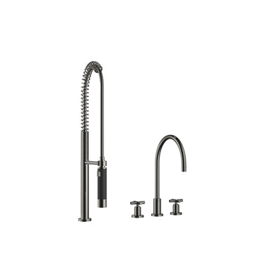 DORNBRACHT Tara - 235 mm Çıkışlı / Yıkama Spreyli Evye Bataryası