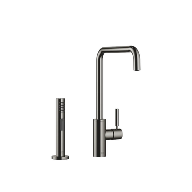 DORNBRACHT Meta Square - 235 mm Çıkışlı / Yıkama Spreyli Evye Bataryası
