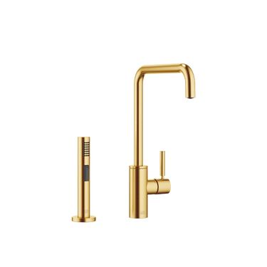 DORNBRACHT Meta Square - 235 mm Çıkışlı / Yıkama Spreyli Evye Bataryası