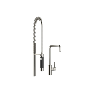 DORNBRACHT Meta Square - 235 mm Çıkışlı / Yıkama Spreyli Evye Bataryası