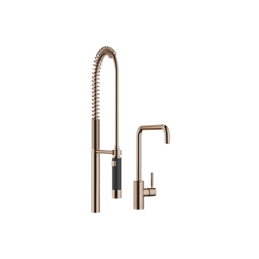 DORNBRACHT Meta Square - 235 mm Çıkışlı / Yıkama Spreyli Evye Bataryası