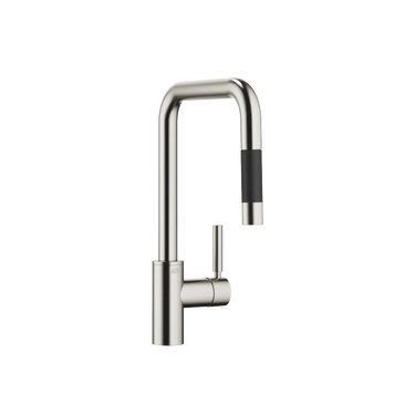 DORNBRACHT Meta Square - 240 mm Çıkışlı / Çekmeli ve Sprey Yıkamalı Evye Bataryası