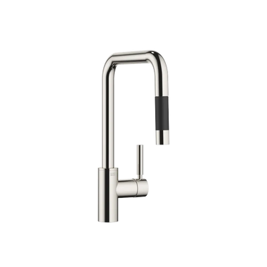 DORNBRACHT Meta Square - 240 mm Çıkışlı / Çekmeli ve Sprey Yıkamalı Evye Bataryası