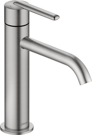 DURAVIT Balcoon - Tezgahüstü Lavabo Bataryası - 70 - Fırçalanmış Paslanmaz Çelik