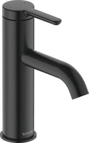 DURAVIT C.1 - Tezgahüstü Lavabo Bataryası - 46 - Mat Siyah