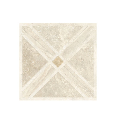 SANT'AGOSTINO İnvictus Cross Deco - Mat Seramik 60x60